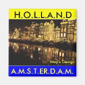 Rundmagnet - Holland Magnet (Vorne)