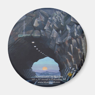 Rundmagnet "Tunnelvision" Magnet
