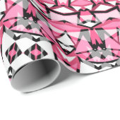 Rundmandala-Muster im Mosai-Stil aus Glas Geschenkpapier (Rolleneckpunkt)