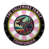 Rundmaul Dartscheibe (vorne)