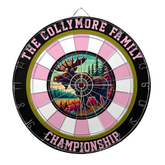 Rundmaul Dartscheibe (vorne)