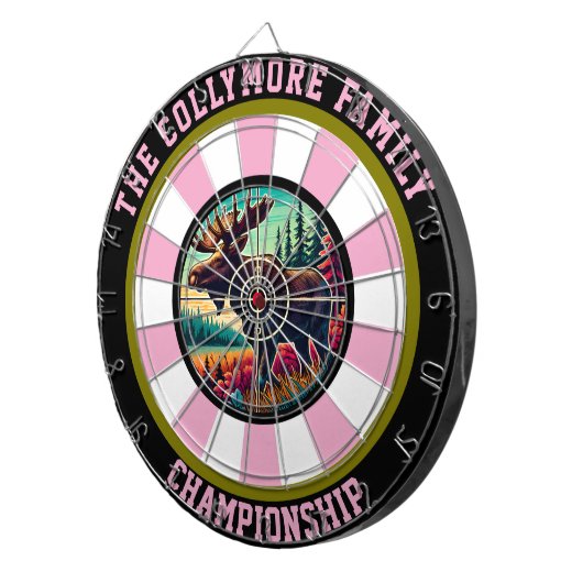 Rundmaul Dartscheibe (Vorderseite rechts)