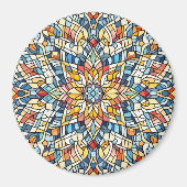 Rundmosaik Magnet (Vorne)