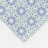 Rundmuster Fleece Blanket (Ecke)