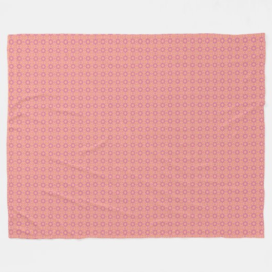Rundmuster Fleece Blanket (Vorderseite (Horizontal))