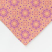 Rundmuster Fleece Blanket (Ecke)