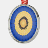 Rundmuster Ornament Aus Metall (Links)