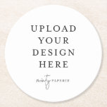 Rundpapier-Untersetzer Runder Pappuntersetzer<br><div class="desc">Passen Sie Ihr Design in Templett an. Nachdem Sie die Bearbeitung abgeschlossen haben,  laden Sie Ihre Datei im JPG-Format herunter (vergessen Sie nicht,  die Blindoption zu aktivieren). Laden Sie Ihr Design hier hoch,  indem Sie auf den blauen Button "Personalisieren" klicken.</div>