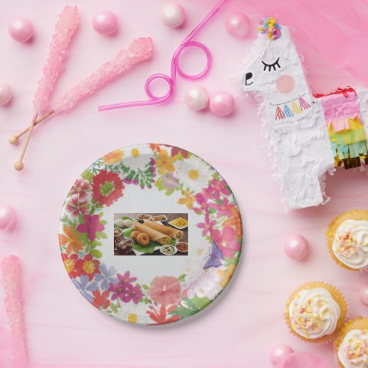 Rundpapierplatte Pappteller (Party)