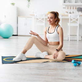 Rundpende-Stamm Yogamatte