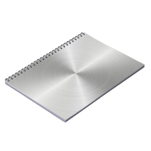 Rundplatten aus Eisen Notizblock (Linke Seite)