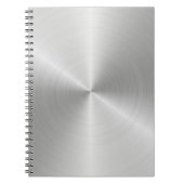 Rundplatten aus Eisen Notizblock (Vorderseite)