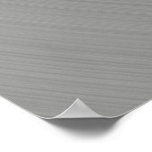Rundplatten aus Eisen Poster (Ecke)