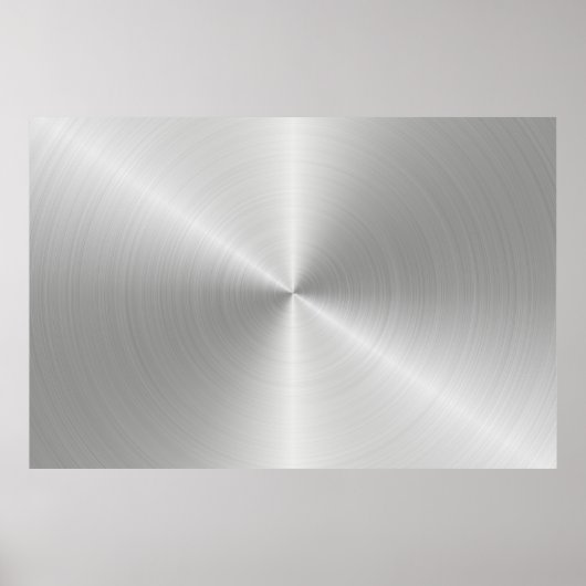 Rundplatten aus Eisen Poster (Vorne)