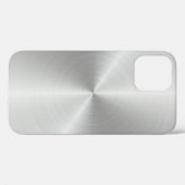 Rundplatten aus Metall Case-Mate iPhone Hülle (Rückseite (Horizontal))