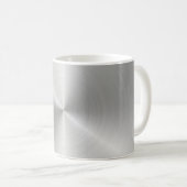 Rundplatten aus Metall Kaffeetasse (VorderseiteRechts)