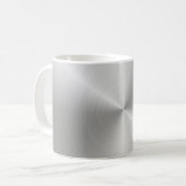 Rundplatten aus Metall Kaffeetasse (Vorderseite Links)