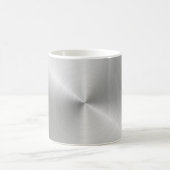 Rundplatten aus Metall Kaffeetasse (Mittel)