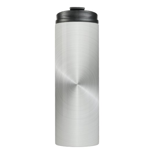 Rundplatten aus Metall Thermosbecher (Vorderseite)