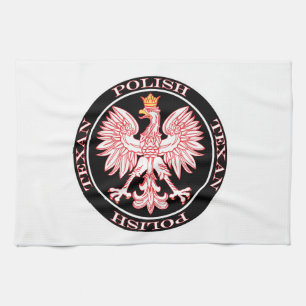 Rundpolnischer Adler Geschirrtuch