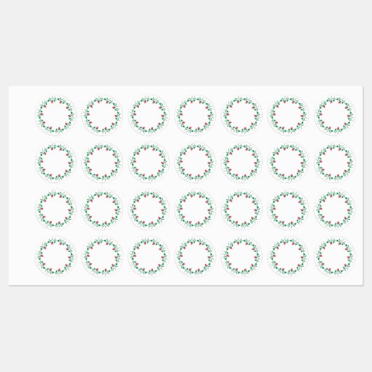 Rundrahmen mit rosa rosa Blume Etiketten (Blatt)