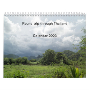 Rundreise durch Thailand - 2023 Kalender