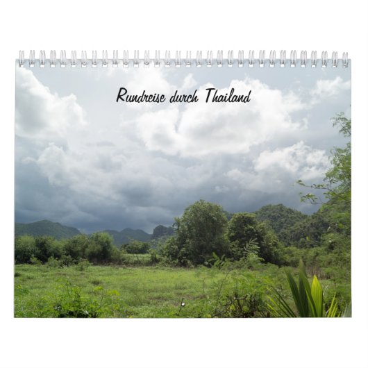 Rundreise durch Thailand  Kalender (Titelbild)