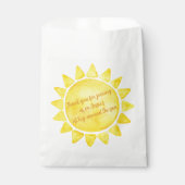 Rundreise um die 1. Geburtstagsnacht Geschenktütchen (Vorderseite)