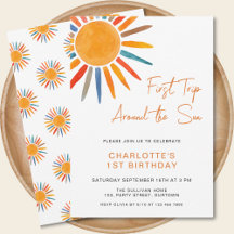 Rundreise um die Sonne 1. Geburtstag