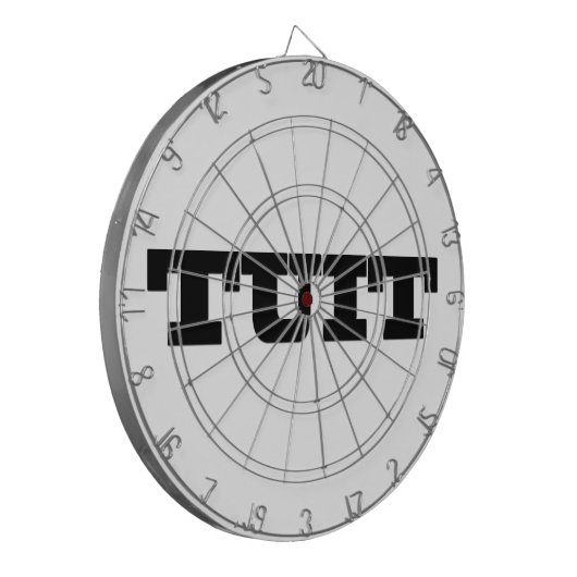 Rundrohr Dartscheibe (Vorderseite Links)