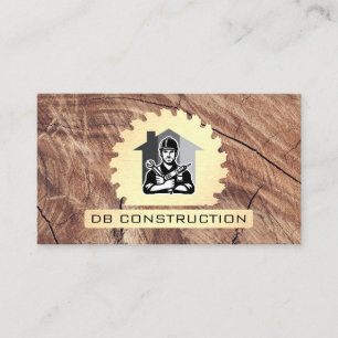 Rundsäge   Hammer Wrench   Holz Visitenkarte