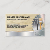 Rundsäge | Hardware Hammer Brush Business Card Visitenkarte (Vorderseite)