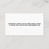 Rundsäge | Hardware-Tools Visitenkarte (Rückseite)