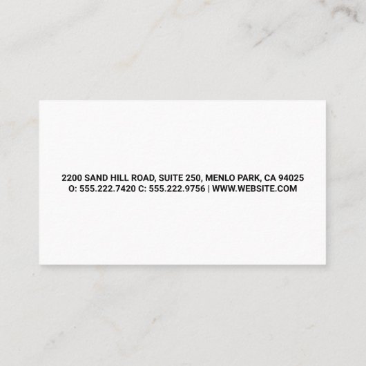 Rundsäge | Hardware-Tools Visitenkarte (Rückseite)