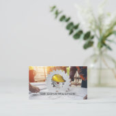 Rundsäge | Ingenieurwesen | Architekt Visitenkarte (Stehend Vorderseite)