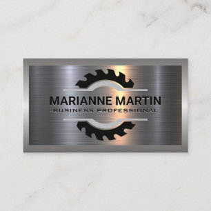 Rundsäge   Metallaluminium Visitenkarte