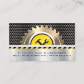 Rundsäge | Metallgitter | Hardware-Tools Visitenkarte (Rückseite)