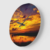 Rundschalenuhr Große Wanduhr (Winkel)