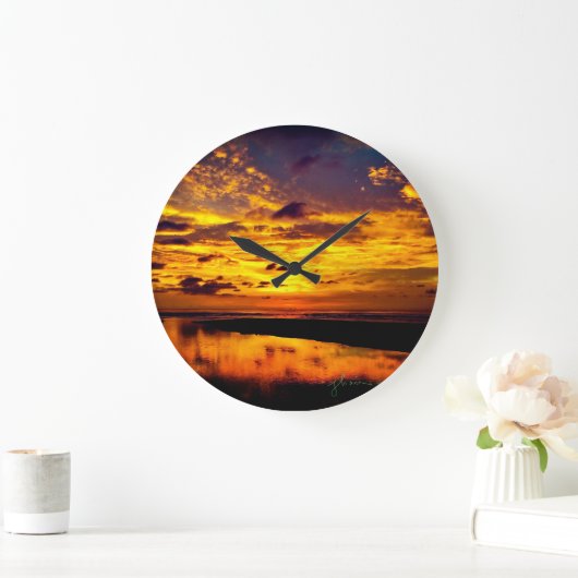 Rundschalenuhr Große Wanduhr (Zuhause)