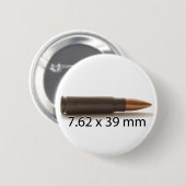 Rundschaltfläche AK47 Ammo 7,62 x 39 mm Button (Vorne & Hinten)