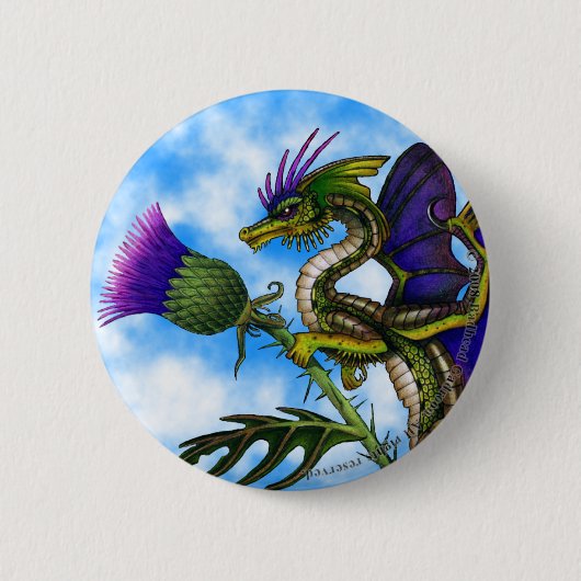 Rundschaltfläche für Thistlebairn Button (Vorderseite)