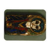 Rundschild, die Christus oder einen Heiligen darst Magnet (Horizontal)