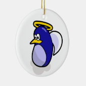 Rundschmuck aus Pinguin Keramikornament (Rechts)