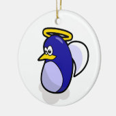 Rundschmuck aus Pinguin Keramikornament (Links)