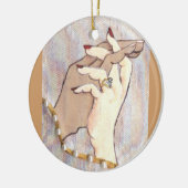 Rundschmuck Keramik Ornament (Links)
