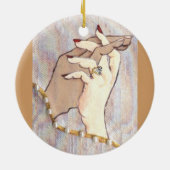 Rundschmuck Keramik Ornament (Hinten)