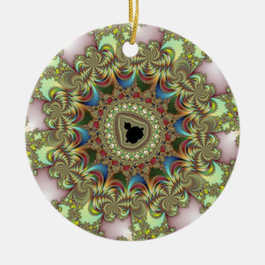 Rundschmuck Keramikornament (Vorne)