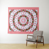 Rundschmuck, Mandala Wandteppich (Beispiel (Horizontal))