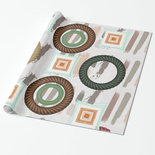 Rundschreiben für glänzende Wrapping Geschenkpapier (Ungerollt)