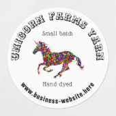 Rundschreiben für Logos Geschäftszeichen Schwarzer Etiketten (Design 2)